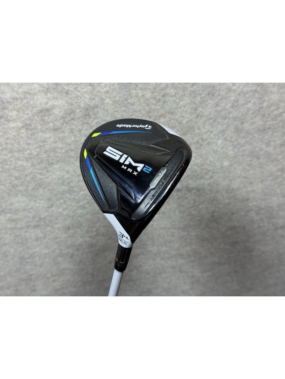TaylorMade SIM2 Max 3HL Fairway Wood 16.5* Aldila Graphite Shaft 45g Ladies RH
